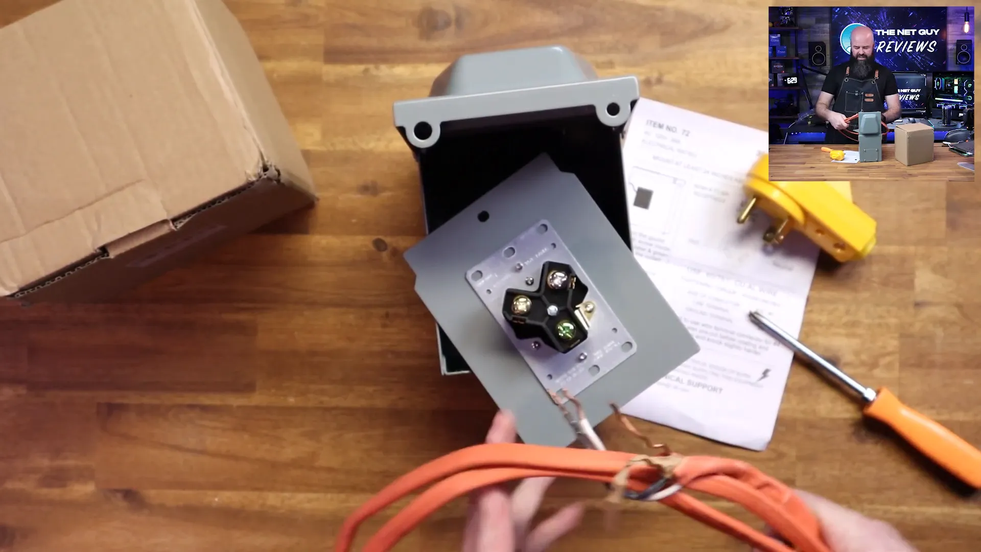 Wiring diagram for TT30 outlet