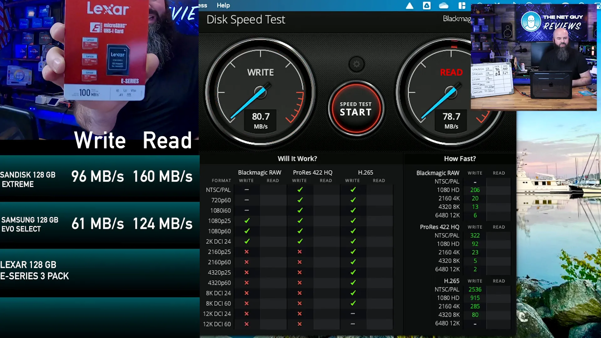 Lexar 128GB E-Series microSD card testing