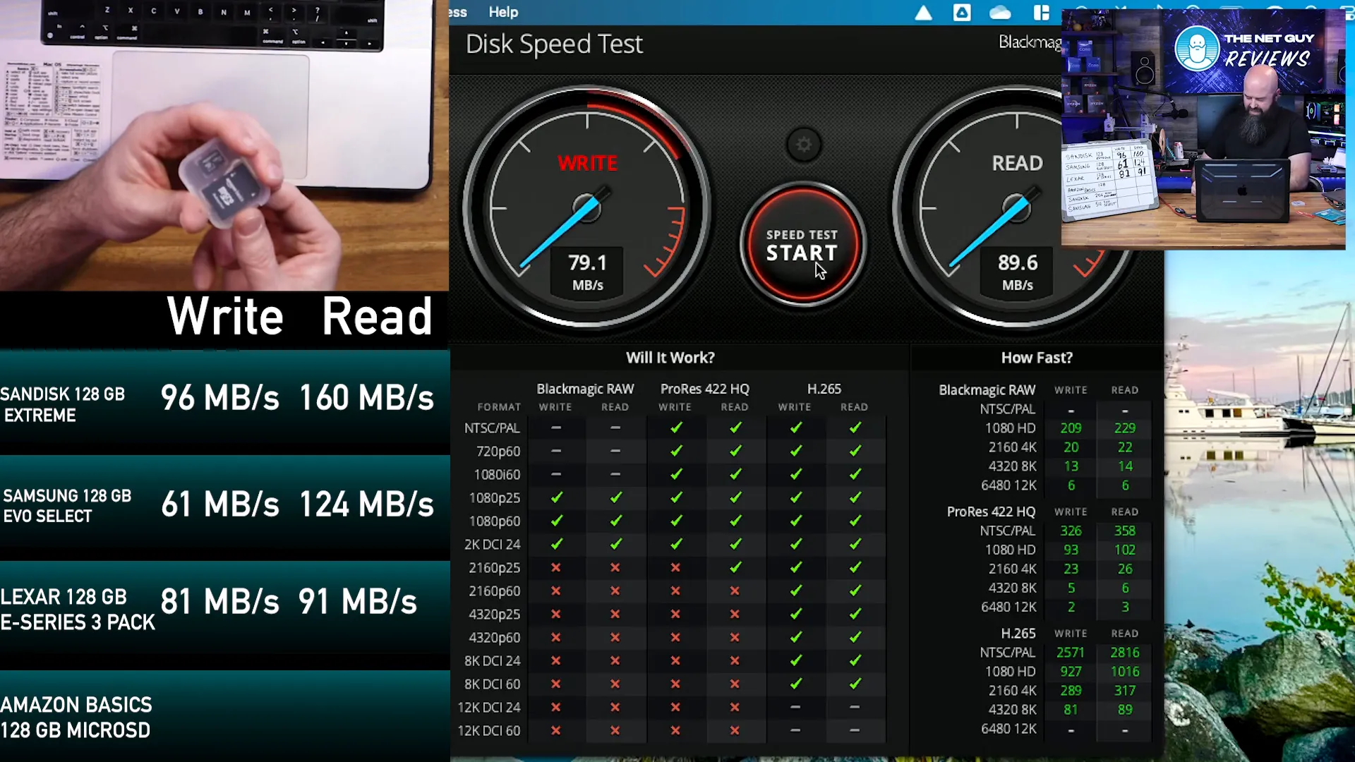 Testing the Amazon Basics microSD card