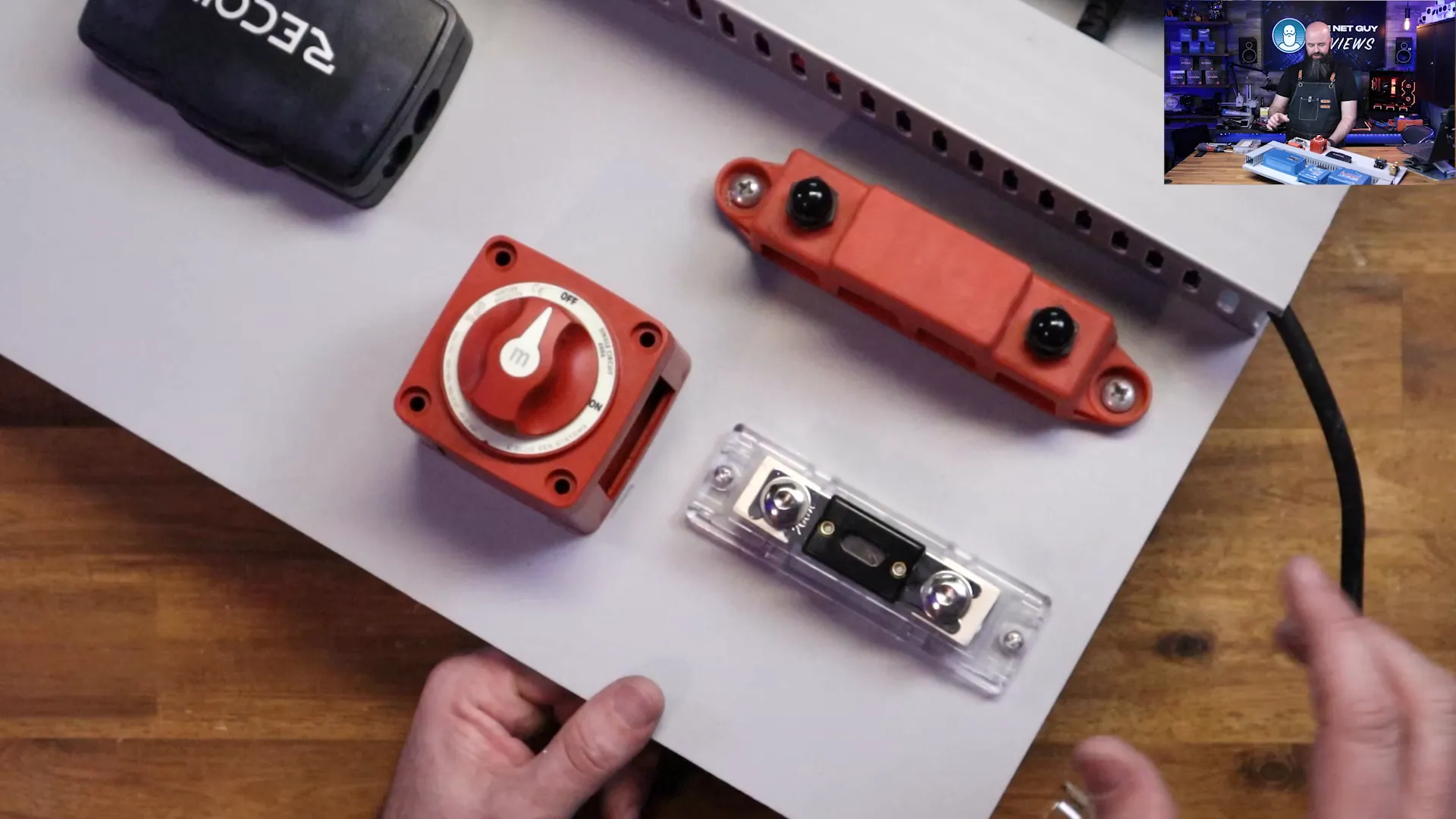 Installing ANL Fuse Holder