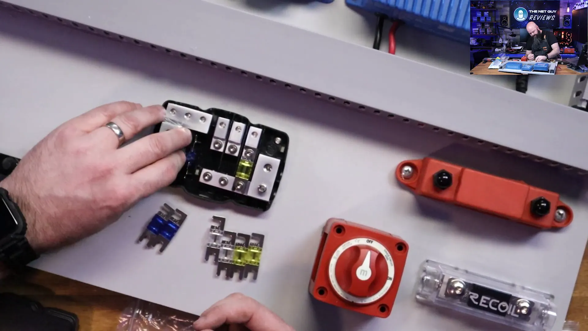 Fuse Storage Compartment