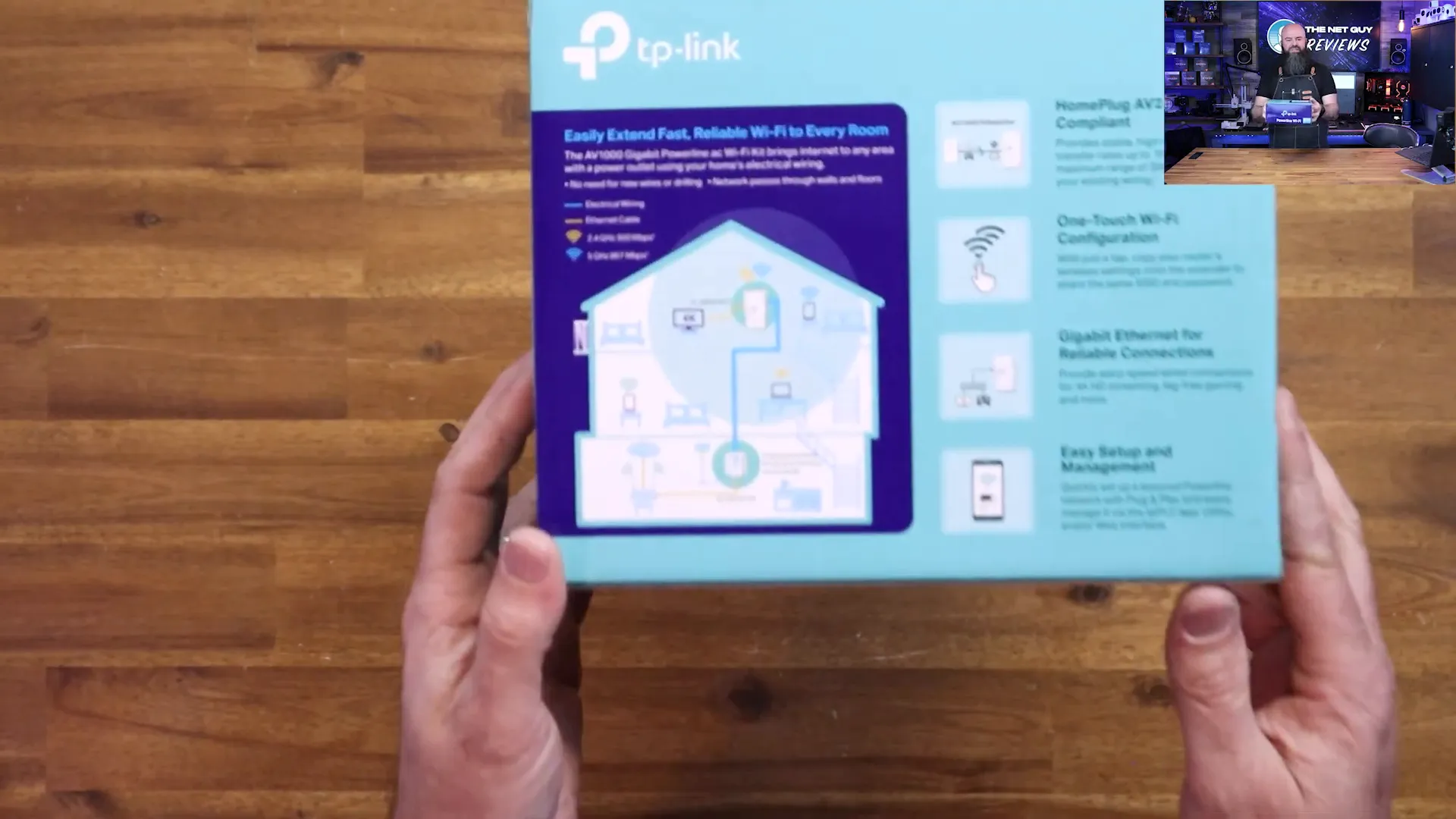Setup of TP-Link Powerline AV1000